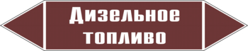 Маркировка трубопровода "дизельное топливо" (пленка, 716х148 мм) - Маркировка трубопроводов - Маркировки трубопроводов "ЖИДКОСТЬ" - Магазин охраны труда и техники безопасности stroiplakat.ru